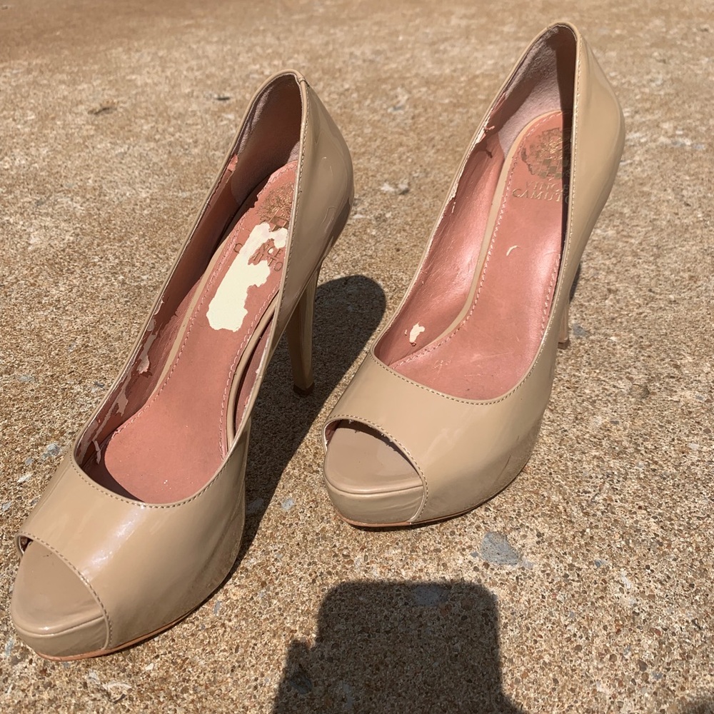 Vince Camuto patent leather heels